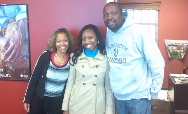 New Habitat Partner - Yeye Oke and her two Habitat Buddies